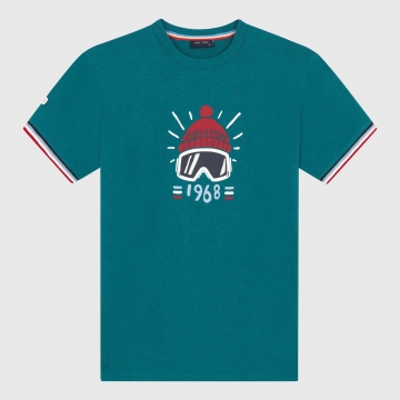 Ski Beanie Print T-Shirt