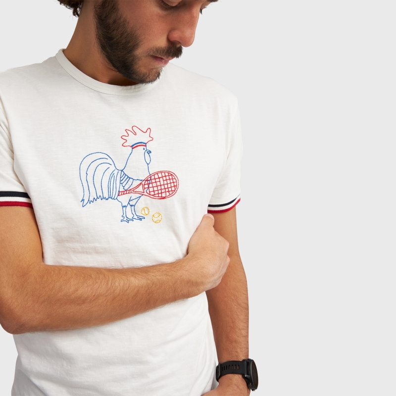 T-shirt Coq Jeannot Tennis