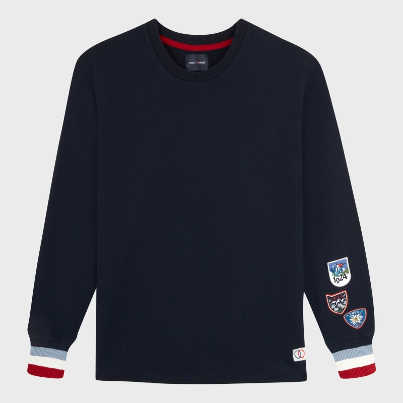 Sweat Col Rond 1924 Badge