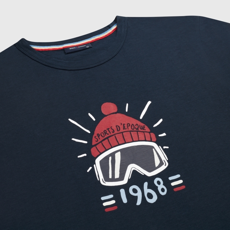 Ski Beanie Print T-Shirt