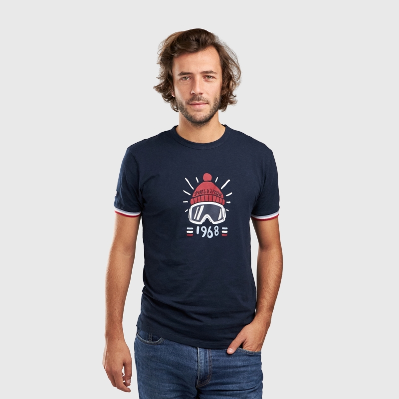 Ski Beanie Print T-Shirt