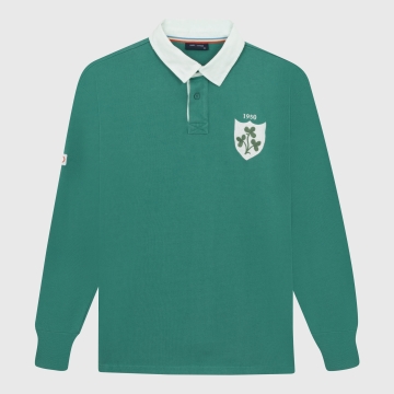 1950 Ireland Long Sleeve Polo