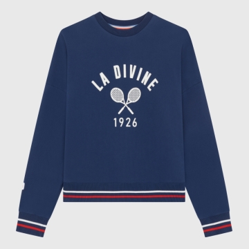 Sweat col rond la Divine