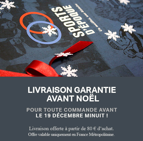 Livraison garantie Noël pour toute commande avant le 19 décembre minuit